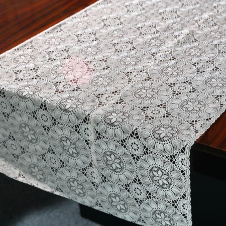 Openwork napkin, 50 cm, rolon color 20 p. M, white color