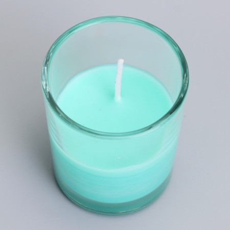 Aromatic candle in glass 5x6cm, apple-3
