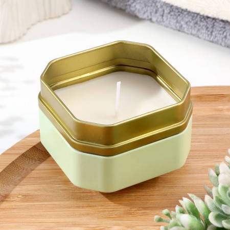 Aromatic candle in the Bank "Aromatic Candle", grenade, small-1