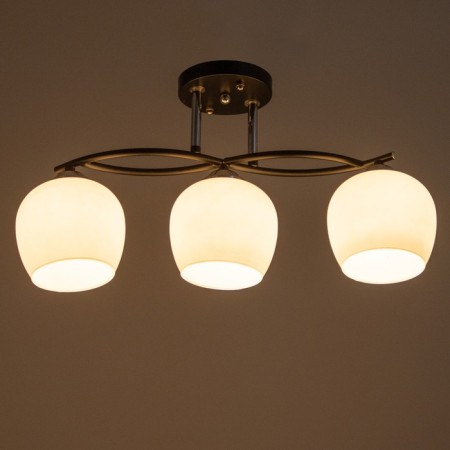Alter chandelier 3he27 40w Black 42x21x27 cm Bayerlux-2