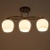 Alter chandelier 3he27 40w Black 42x21x27 cm Bayerlux