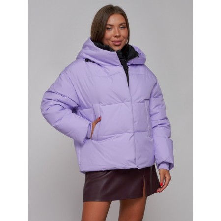 Winter jacket, size 48, purple color-8