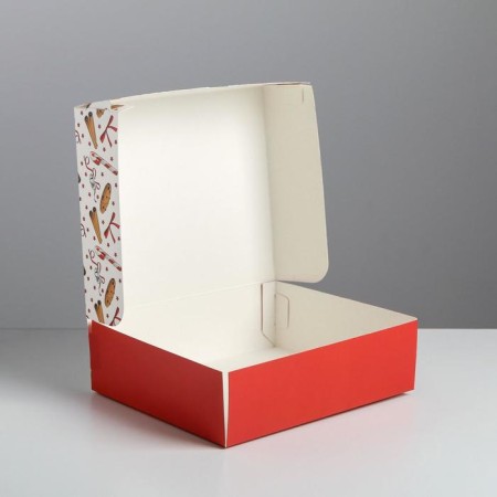 Pressent confectionery packaging, 20 x 17 x 6 cm, New Year-4