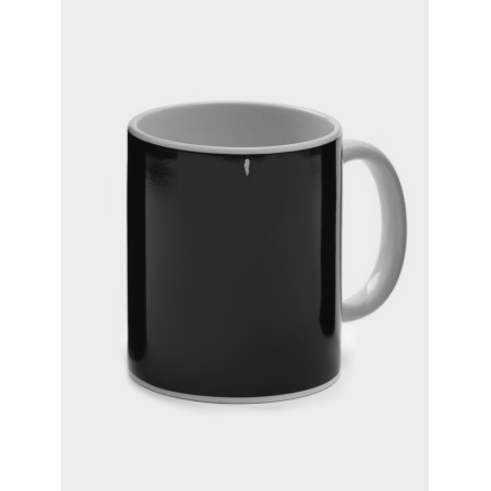 Mug - chameleon ceramic shares “such life”, 350 ml, white color-6