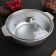 Frying, 4 l, d = 28 cm, h = 11 cm, glass cover