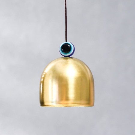 Wind Music Metal "Elephant" from the evil eye 6 bells 48x8x8 cm-4