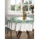 The tablecloth “Summer wreath of greenery”, round, Saten, D = 150 cm
