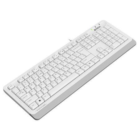 Keyboard A4Tech FSTYLER FKS10 White/Gray USB-7
