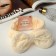 Hair bandage "Droplek" 19*6 cm cream