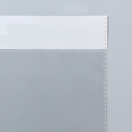 BOPP package with an adhesive valve, transparent 23 x 33/4 cm, euroglos, 30 μm-4