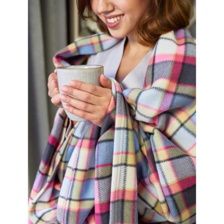 Ailis blanket, size 150x200 cm, purple color-7