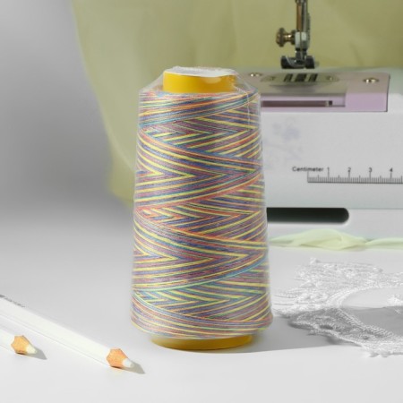 Multicolor threads 40/2, 3000 yard, colorful color-3