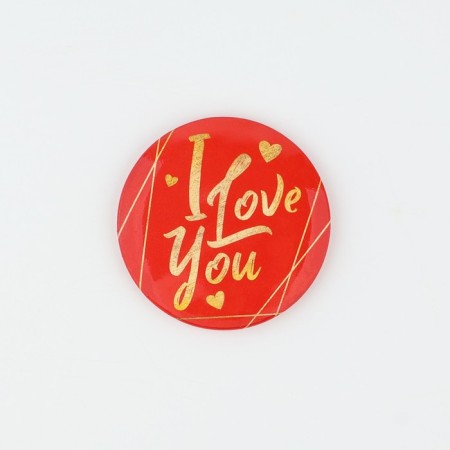 Sunset magnet "Together forever", diam. 5 cm-2