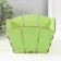 Easter basket Easter "XV" 19x19x12 cm, light green