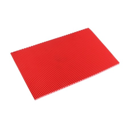 EVA rug universal, rhombuses 46 x 66 cm, red-1