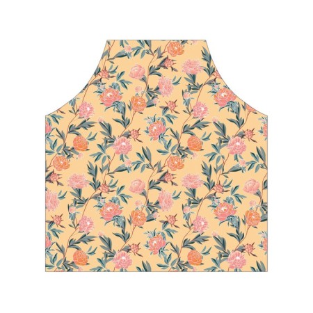 Apron kitchen with a photo print "Flower weaving", adjustable, size OS-2