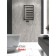 Electric towel Indigo Sirtaki, 800x500 mm, timer, hidden installation, black