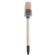 Round tundra, natural bristles, wooden handle, No. 8, 35 mm