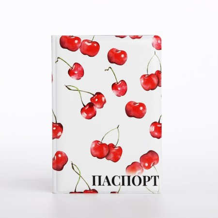 Cover for passport, white color-1