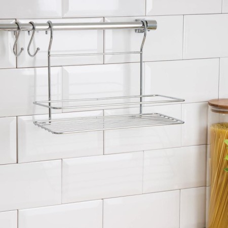 TEKNO-TEL Railing System for the kitchen, 6 items, chromium color-1