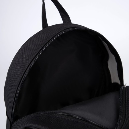 School textile backpack with pocket "x x", a reflector. elements, 27x23x10 cm-4