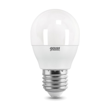LED LED ELEMENTARY 10W ball 4100K neutr. Bel. E27 730lm Gauss 53220-1