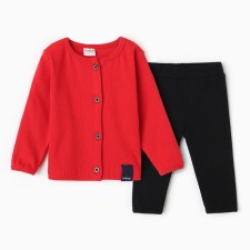 Kit for children, red color, height 92 cm