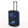 Small suitcase 20 ”, a road bag with a zipper, the color of a dark blue
