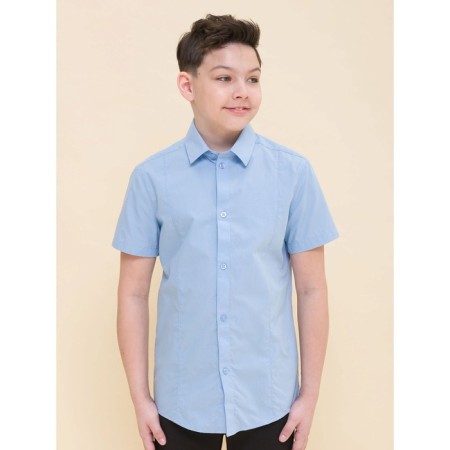 Surchashka upper for boys, height 128 cm, blue color