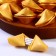 Sanding cookies with a gold prediction, 30 pcs