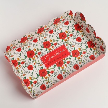 Bearbox, confectionery packaging with PVC lid, “Happiness in every bottom”, 20 x 30 x 8 cm-3