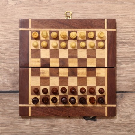 Chess wood 20x10x4 cm-6