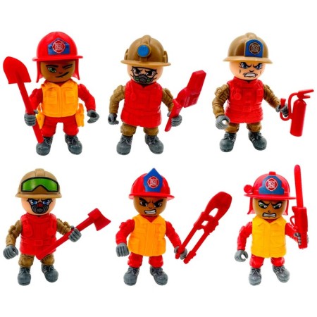 FUNKY TOYS figure "Firefighters, 8 cm, mix-6