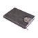 Dated diary 2025, A5, 176 sheets, Hong Kong, solid cover, pancake embossing, with liesse, block 80 g/m2, graphite