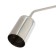 Burner roofing gas -air tundra, 710 mm, d = 65 mm, 1300 ° C, valve