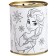 Pigging porery storage with paints "I smoke for a dream", a cold heart