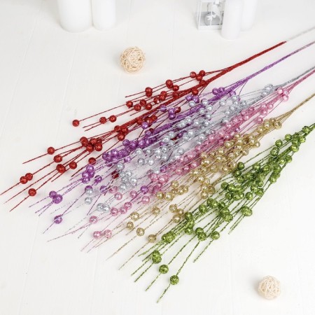 Decor shine "Balls" 95 cm, mix