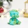 Figure "Dragon Balaur" Green with gold, 8x6x6cm