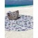 Pareo and beach rug "Field of Vasilkov", d = 150 cm