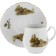 A cup with a saucer Bernadotte "Hunting Stories", 310 ml, color mix