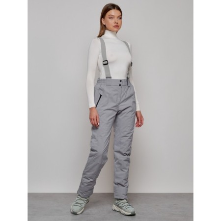 Semi-combinezone Ski Drapeted Feminine, size 46, light-gray color-3