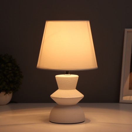 Table lamp "Kumo" 1x40W E14 white 19.5x19.5x35.5cm-1