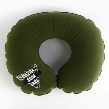 Pillow inflatable "victory", green color-1