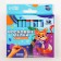 Wax crayons - pencils with sparkles "Friend of Lissen", 12 colors