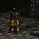 LED figure "Lantern with Santa Claus" 8 × 12 × 6 cm, plastic, batteries AG13x3, glow warm white
