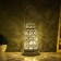 Spinker "Eastern Lantern. Flowers" LED from batteries 3haaa white 26x9.6x9.6 cm Risalux
