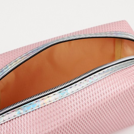 Lightning cosmetic bag, pink color-2