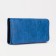 Women's wallet on magnet, blue color