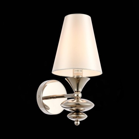 Wall lamp EVOLUCE. SL1137.101.01. Rionfo. 1x40 W, E14, 15x32.6 cm, Nickel color-1