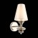 Wall lamp EVOLUCE. SL1137.101.01. Rionfo. 1x40 W, E14, 15x32.6 cm, Nickel color